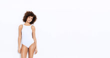 Recycled + reversible one-piece swimsuit