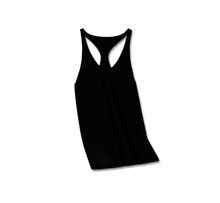 Black technical silk inspired tank top - technical apparel by ADAY