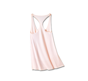 Blush technical silk inspired tank top - technical apparel by ADAY