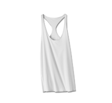Cloud technical silk inspired tank top - technical apparel by ADAY