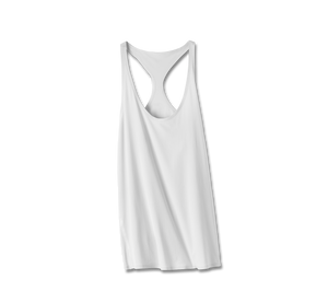 Cloud technical silk inspired tank top - technical apparel by ADAY