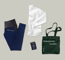 The Everywhere Uniform by ADAY - Throw & Roll Leggings and Like a Boss Sweatshirt