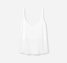 Technical silk camisole with adjustable straps, perfect for travel. Designed by ADAY