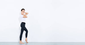 Crop & Roll Leggings - technical apparel by ADAY