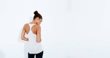 Silk inspired tank top - technical apparel by ADAY