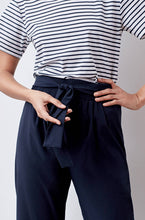 Midnight Technical Silk Crepe Pants by ADAY – wrinkle free, breathable and sweat-wicking