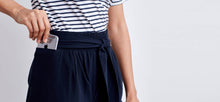 Midnight Technical Silk Crepe Pants by ADAY – wrinkle free, breathable and sweat-wicking