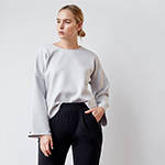 Black trackpants with gunmetal zips - technical apparel by ADAY