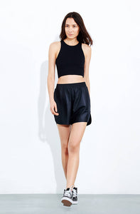 Black stylish basketball shorts - technical apparel by ADAY