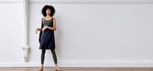 Statement medium impact sports bra in moss by ADAY 