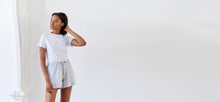 Machine washable, technical silk shorts w/ laser cut details - Technical Apparel by ADAY