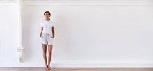 Machine washable, technical silk shorts w/ laser cut details - Technical Apparel by ADAY