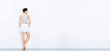 Machine washable, technical silk shorts w/ laser cut details - Technical Apparel by ADAY