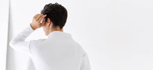 White recycled neoprene sweatshirt - technical apparel by ADAY
