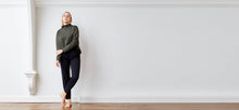Moss recycled neoprene sweatshirt - technical apparel by ADAY