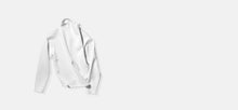 White recycled neoprene sweatshirt - technical apparel by ADAY