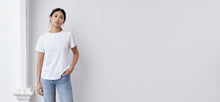 White silk inspired t-shirt with bonded seams - technical apparel by ADAY