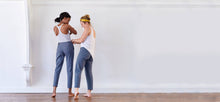 Technical Tailored Pants with elastic waist band, draped front, pockets + cuffed ankles