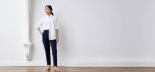 Technical button down shirt with side slits, bonded seams + gunmetal snaps