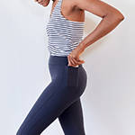 High waisted leggings with side pocket. Technical apparel by ADAY.