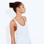 Cloud Technical silk inspired tank top - technical apparel by ADAY