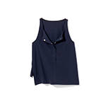 Technical Silk Chiffon Tank - technical apparel by ADAY