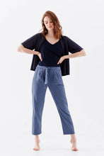Mineral Technical Silk Crepe Pants by ADAY – wrinkle free, breathable and sweat-wicking.
