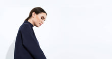 Navy neoprene sweatshirt - technical apparel by ADAY