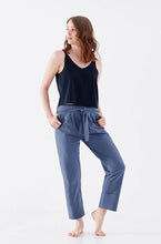 Technical Silk Crepe Pants by ADAY – wrinkle free, breathable and sweat-wicking.