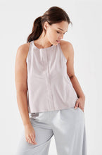 Technical Silk Chiffon Tank - technical apparel by ADAY