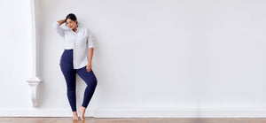 Technical button down shirt with side slits, bonded seams + gunmetal snaps