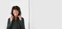 Technical button down shirt with side slits, bonded seams + gunmetal snaps