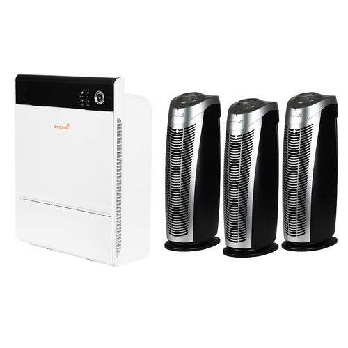 Max and 3 Finn Air Purifier Whole House Bundle