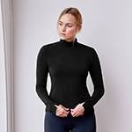 Shore Thing Turtleneck satish Practice L black 